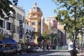 Street in San DiegoÃ¢â¬â¢s Gaslamp Quarter with Balboa Theatre